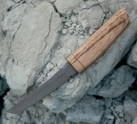 Мини Танто из булатной стали Мини Танто из булатной стали купить на сайте koval-knife.shop