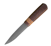 Якутский нож из дамасской стали купить на сайте koval-knife.shop